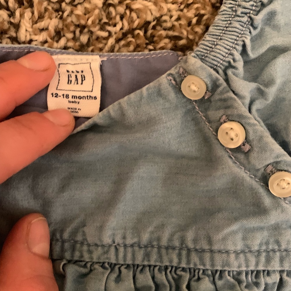 Gap Baby Jean Shirt